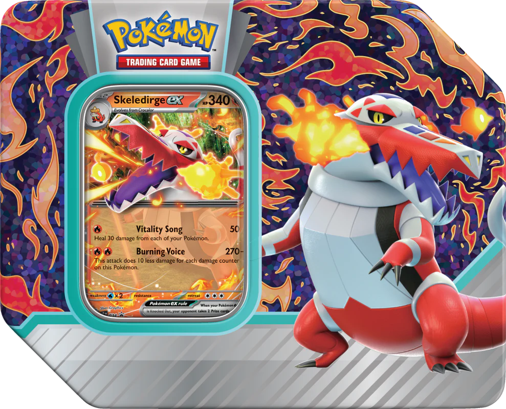 Pokemon Paldea Partners Tin 2023 Fall (Place Order in Multiples of 3) - Image 2